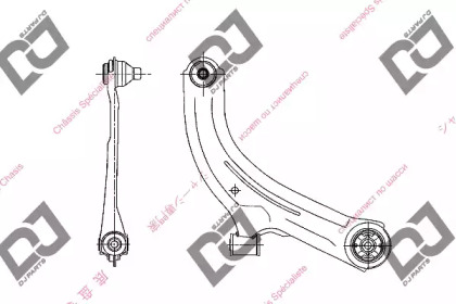 Рычаг независимой подвески колеса DJ PARTS DA1318